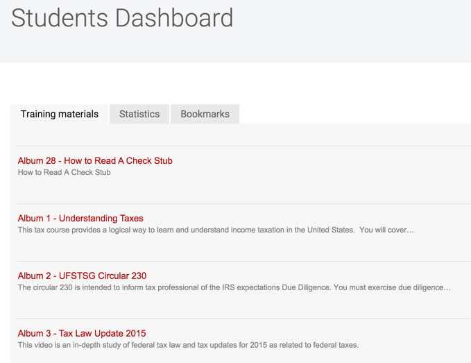 Student Dashboard